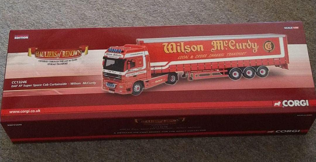お買い得『限定版』CORGI DAF XF スーパースペースキャブ1/50 Amazon.co.jp: 限定版 CORGI DAF XF スーパースペースキャブ1 50
